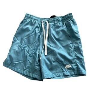 Nike Turquoise Sports Shorts